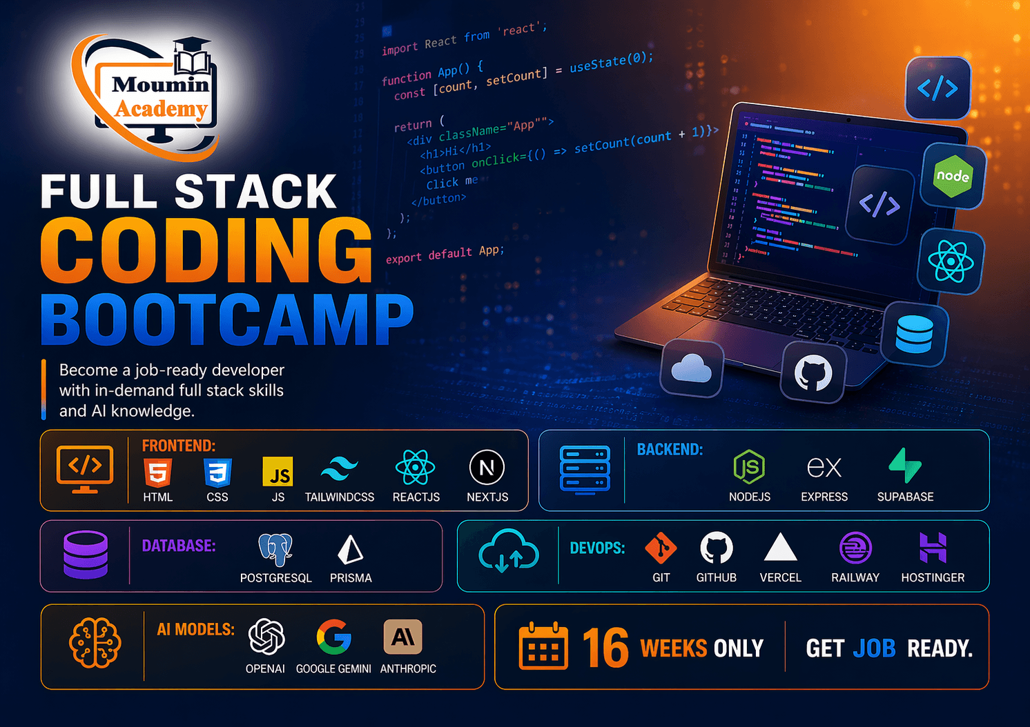 Full Stack Coding Bootcamp